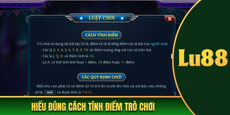 Hiểu đúng cách tính điểm trò chơi